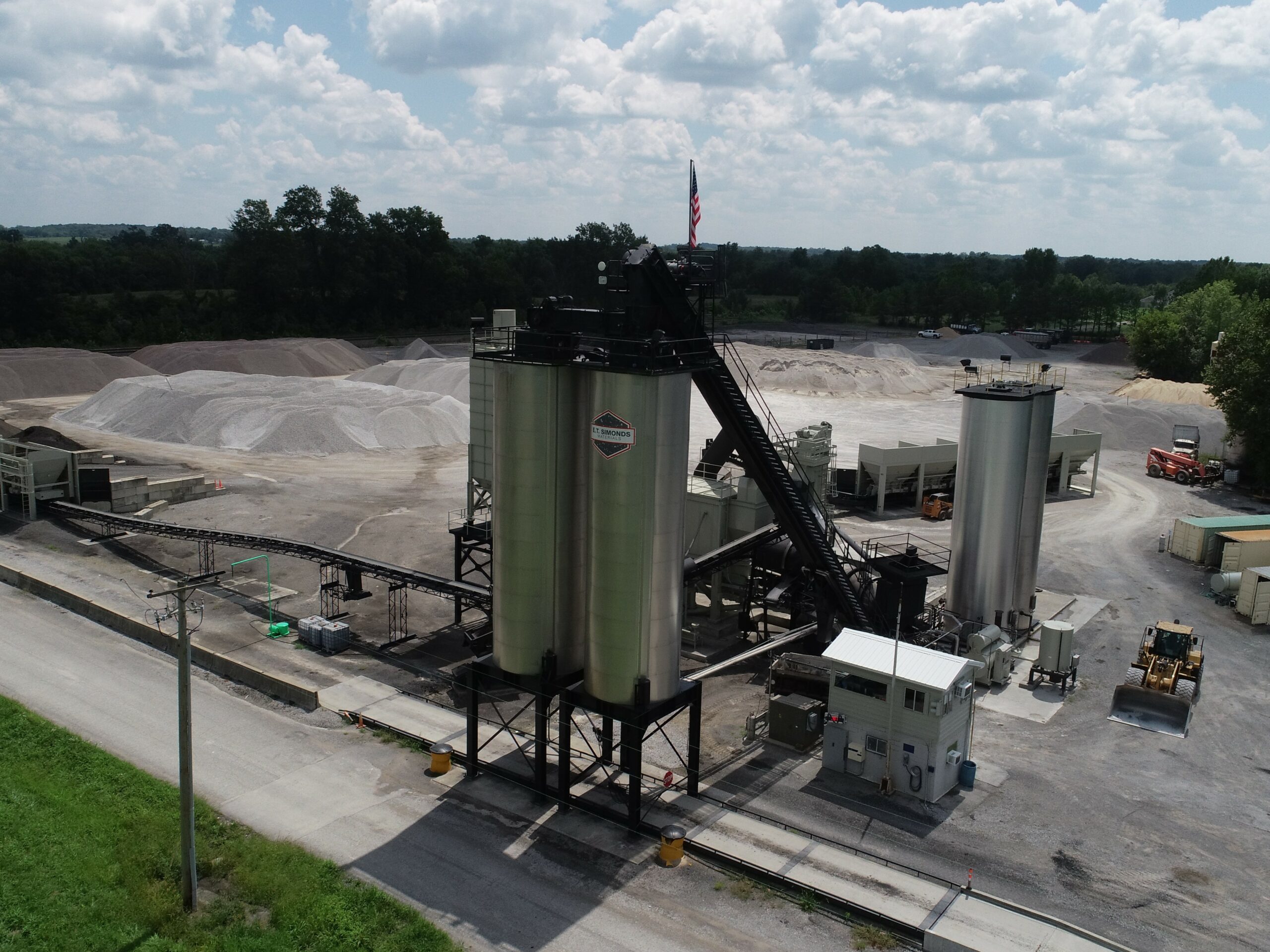 E.T. Simonds Materials | Asphalt Plant Locations