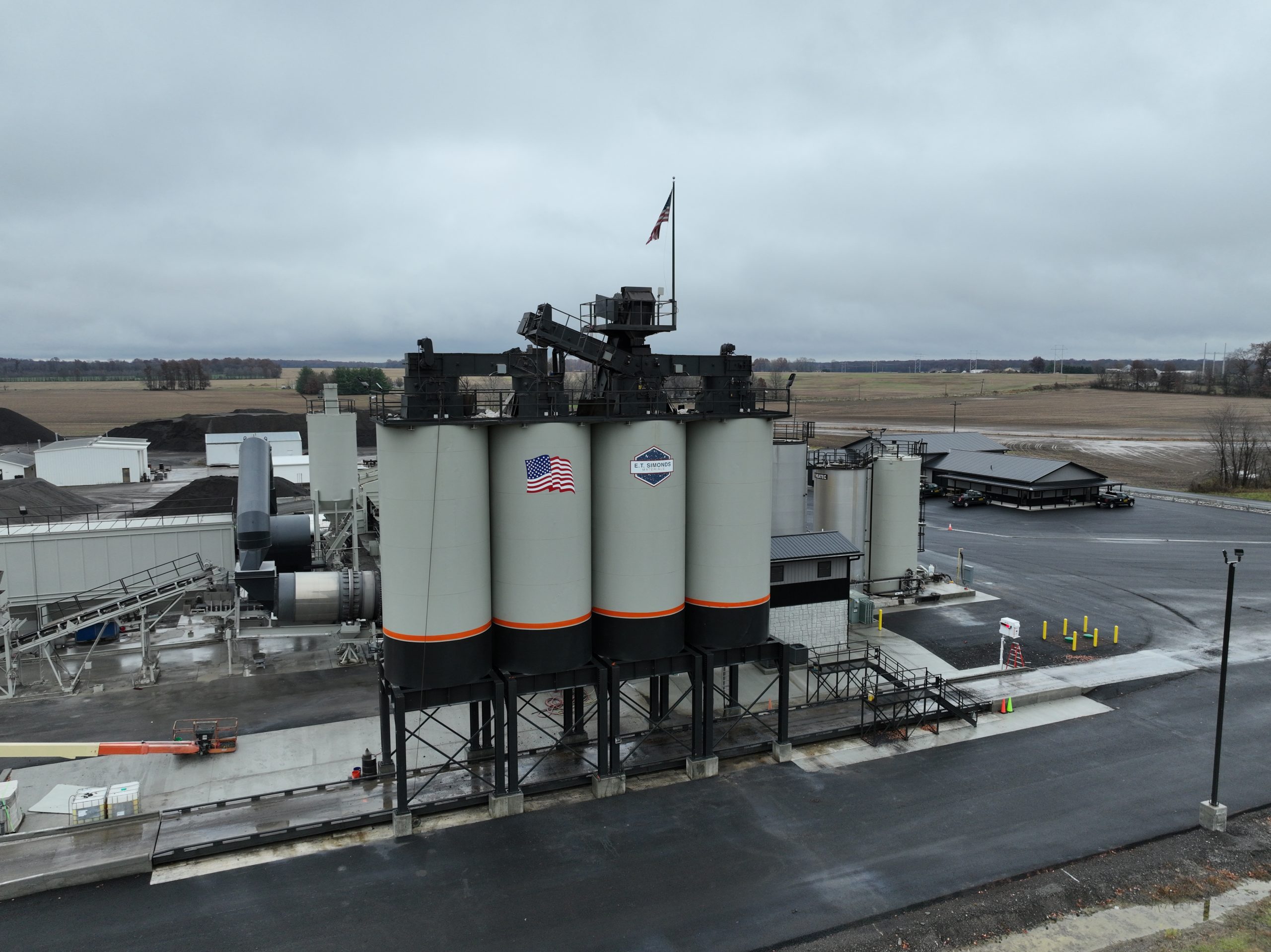 E.T. Simonds Materials | Asphalt Plant Locations